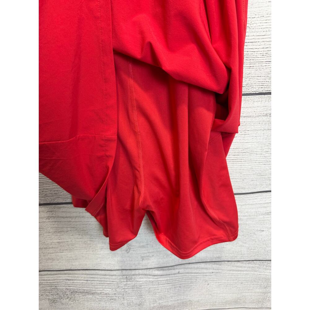 All In Motion Plus Size Active Red Coral Sleeveless Sporty Dress Size 3X - Picture 4 of 8